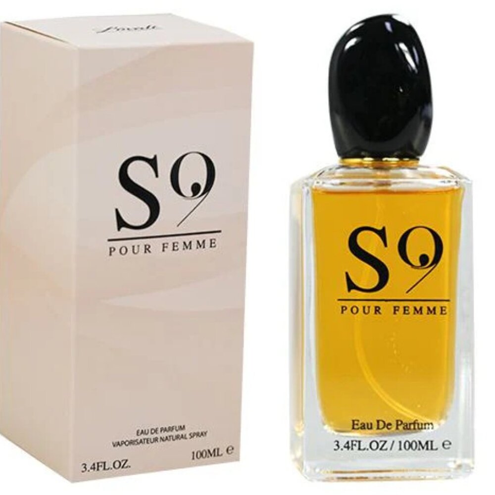 S9 Pour Femme Eau de Parfum 100ml – Long Lasting Floral Fragrance for Women